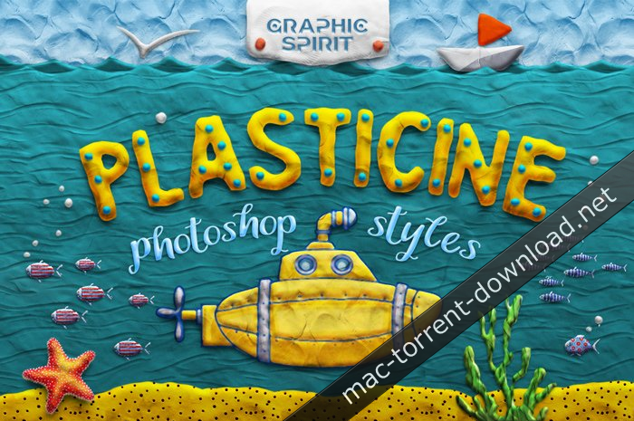Plasticine Photoshop Styles