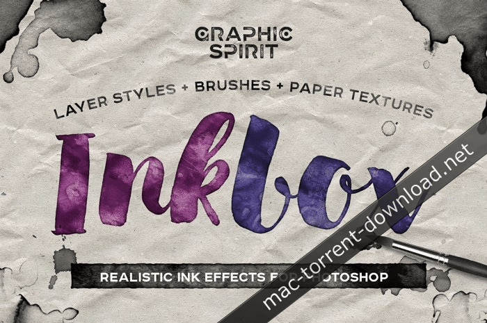 Realistic ink Effects for Photoshop