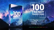 100 trendy transitions for adobe premiere pro icon