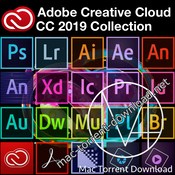 Adobe creative cloud collection 2019 icon