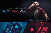 Duotone mix panel v1 adobe photoshop icon