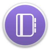 Outline note app with local storage cloud sync icon