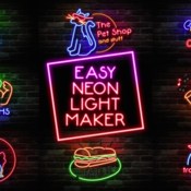 Videohive easy neon lights maker 14350769 icon
