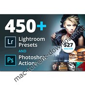 450 lightroom presets and photoshop actions icon