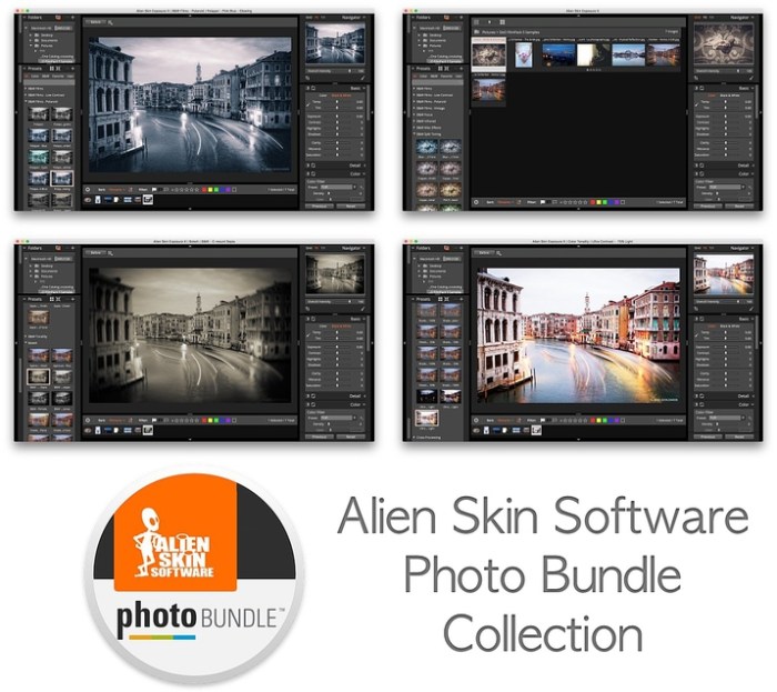 Caps Alien Skin Software Photo Bundle Collection