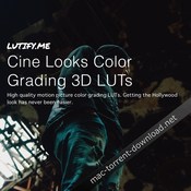 Lutify me cine looks color grading 3d luts icon