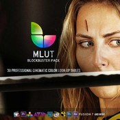 Mlut by motionvfx with lut plugin logo icon