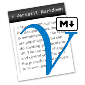 Versatil markdown icon
