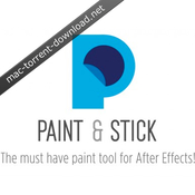 Paint and stick for ae icon