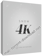 Lens distortions snow 4k icon