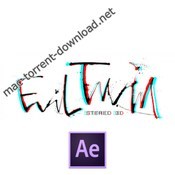Evil twin stereo 3d icon