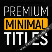 Premiumvfx minimal titles icon