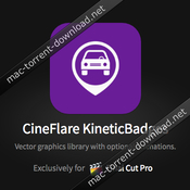 Cineflare kinetic badges icon