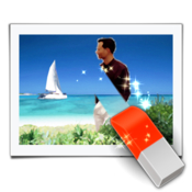Photo eraser remove unwanted objects from photo icon