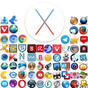 Mac os x 10 11 3 el capitan and all possible and necessary applications logo icon