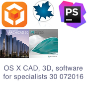 Os x cad 3d software for specialists 30 072016 icon