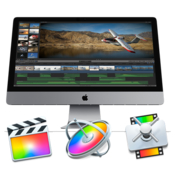 Apple final cut pro x motion and compressor logo icon