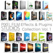 Pixel film studios effects and plugins collection vol 1 for fcpx icon