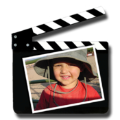 Photo to movie slideshow software icon