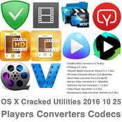 Os x cracked utilities 2016 10 25 players converters codecs icon