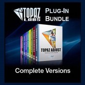 Topaz labs photoshop plug in bundle logo icon