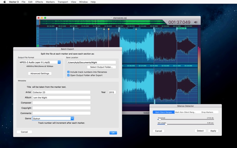 Vector 3 - Record & Edit Audio Screenshot 7