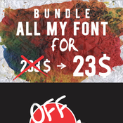 Bundle all my font 12815578 icon