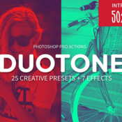 Duotone photoshop creative actions 1133115 icon