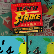 Creativemarket Super Strike Matchbook Effects 130584