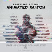 Glitch photoshop actions 12811041 icon