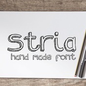 Creativemarket Stria a hand crafted font 283382 icon