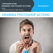 Drawing photoshop action 11649386 icon