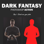 Dark fantasy photoshop action 13467329 icon