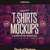 T shirt mockups bundle 19430131 icon