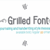 Creativemarket Grilled Font Bold 137511 icon