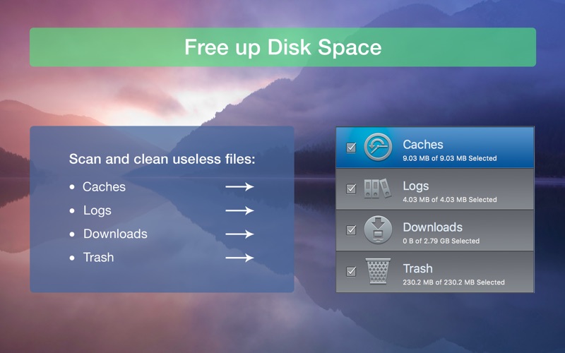 Clear Disk Space: ClearDisk Screenshot 2