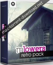 Motionvfx mlowers retro pack icon