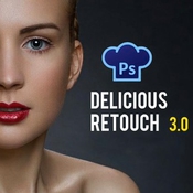 Delicious retouch 3 logo icon