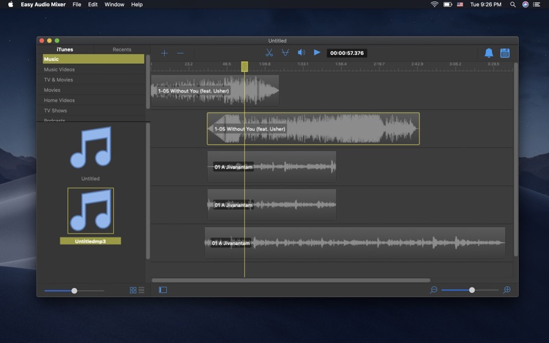 Easy Audio Mixer Screenshot 1
