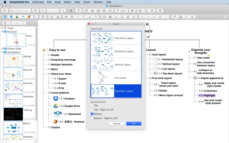 SimpleMind - Mind Mapping Screenshot 3