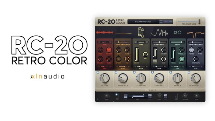 XLN Audio RC_20 Retro Color v105 Win Mac Screenshot 01 1q2k80iy
